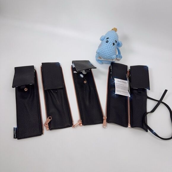 Sephora Roll It Up Pro Makeup Brush Zip Convertible Faux Leather Travel Bag NWT - Picture 2 of 9